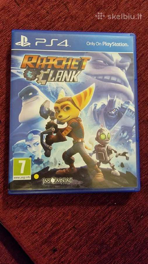 Ps4 Ratchet Clank žaidimas