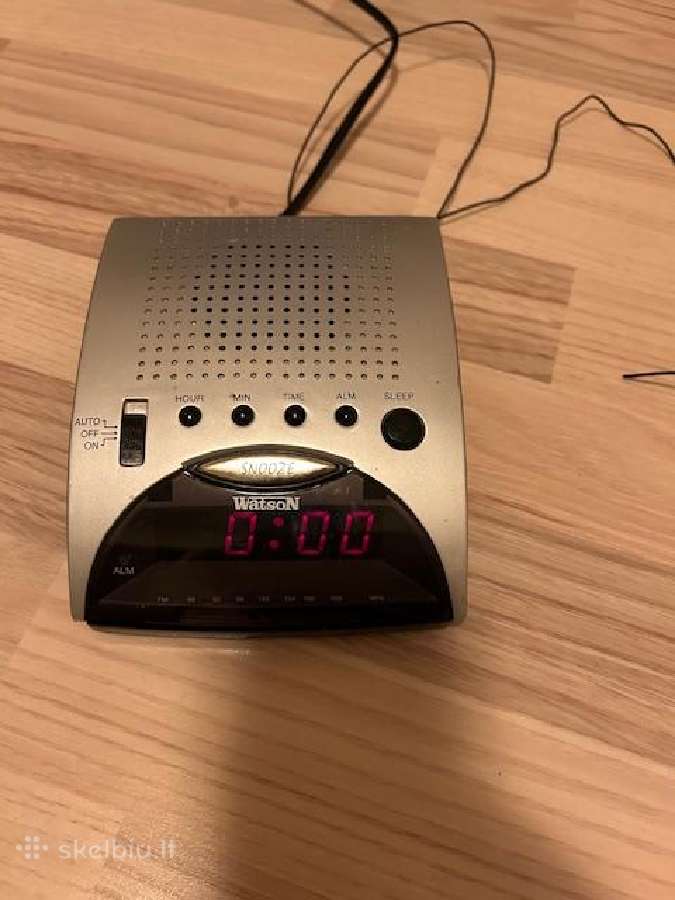 Laikrodis su radija - nuotraukos Nr. 2