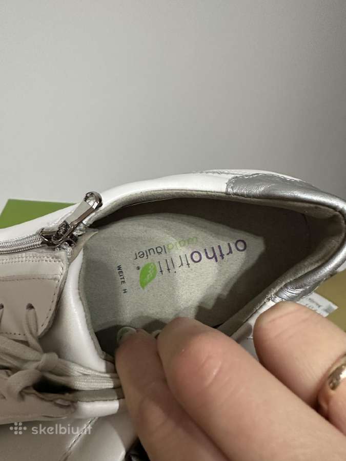 Balti sportbaciai,dydis 42,5 - nuotraukos Nr. 4