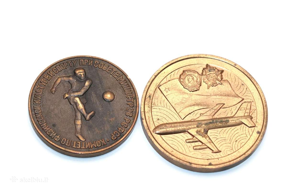 Medaliai kana už abu 23 eurai