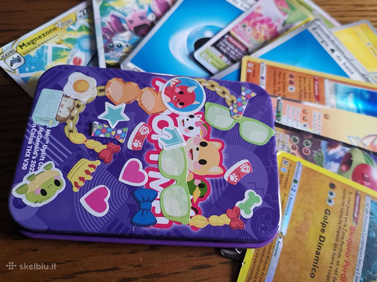 Pokemon metaline dezute su kortomis - nuotraukos Nr. 3