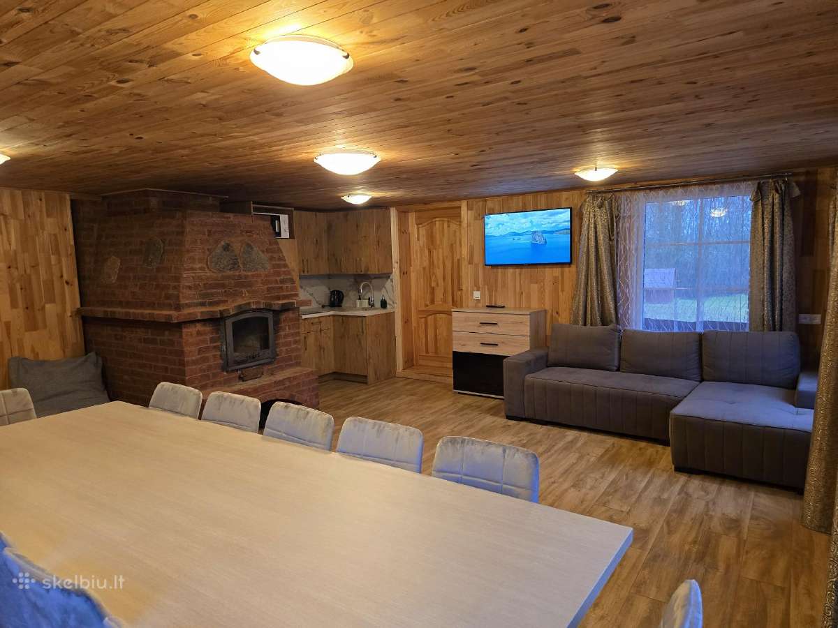 Nuomojame sodybą su pirtimi ir kubilu su jacuzzi - nuotraukos Nr. 7