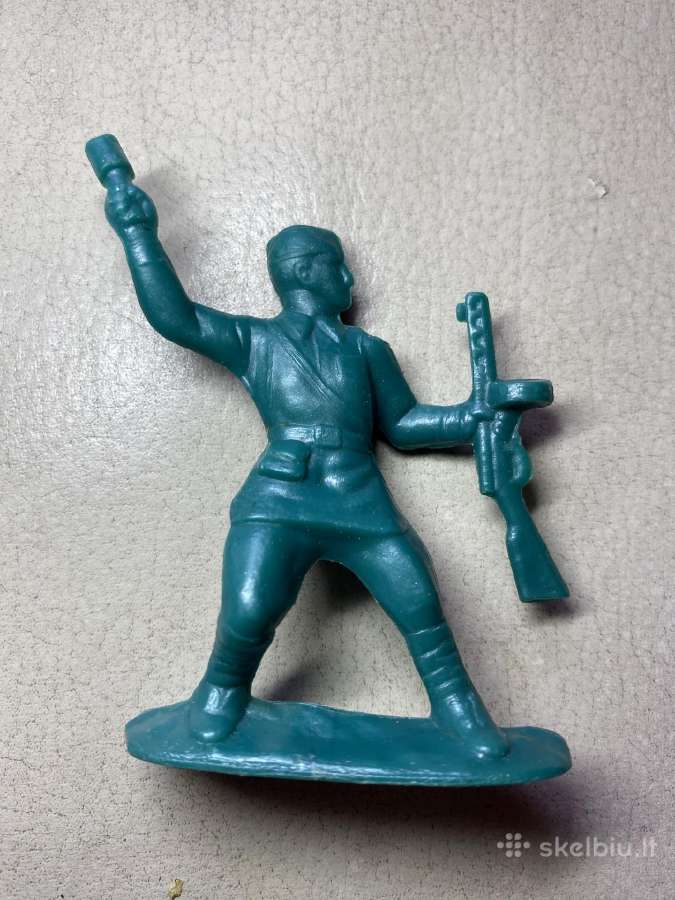 Kareiveliai tarybiniai ww2 plastmasiniai - nuotraukos Nr. 4