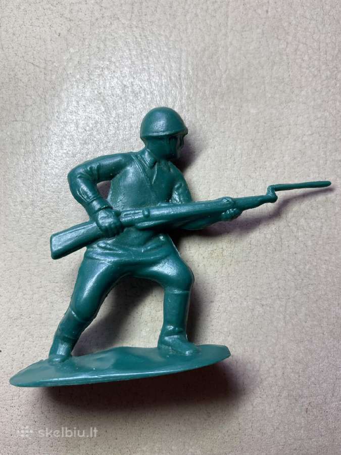 Kareiveliai tarybiniai ww2 plastmasiniai - nuotraukos Nr. 7