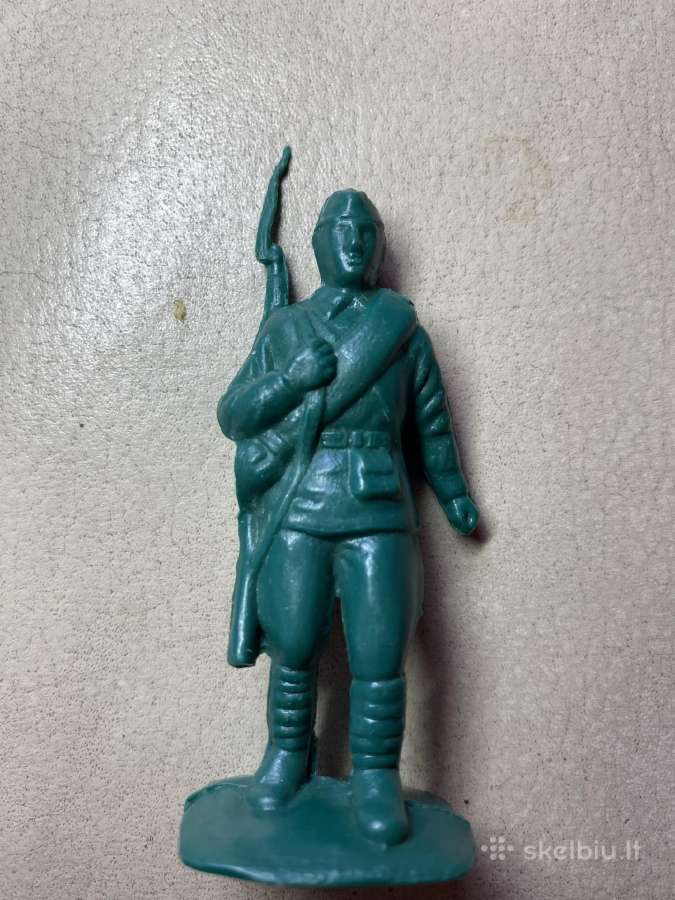 Kareiveliai tarybiniai ww2 plastmasiniai - nuotraukos Nr. 8