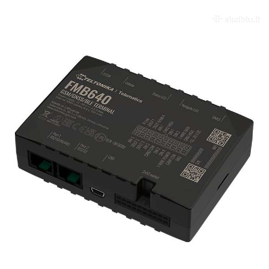 Teltonika įrenginiai Fmb640, Fmc650, Fmc150 ir kt.