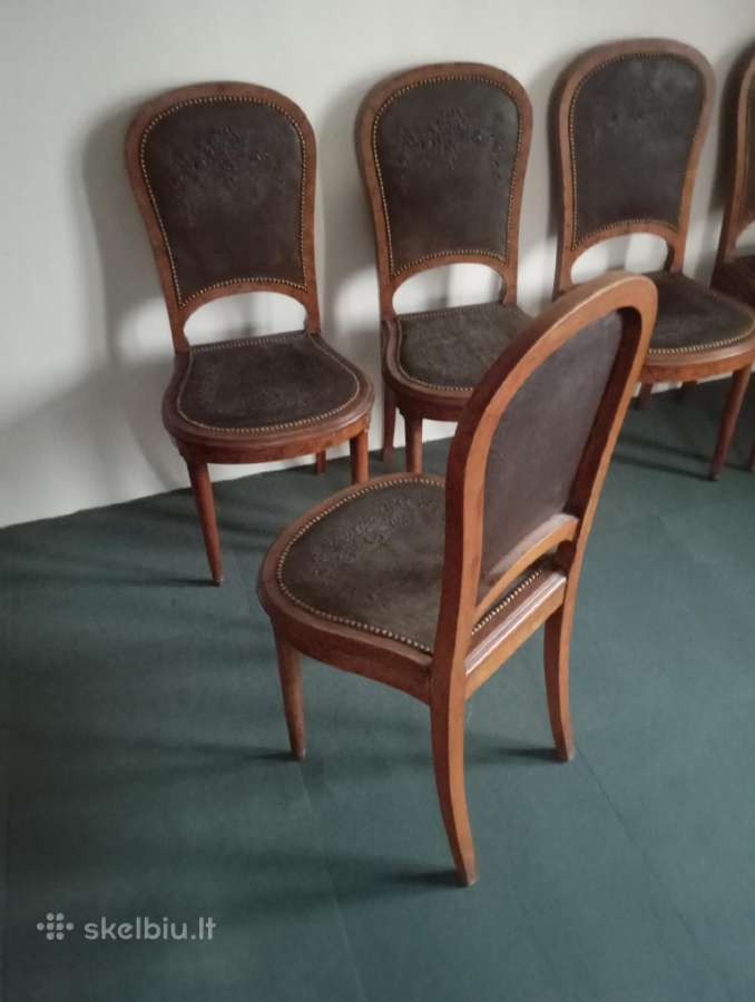 Louis XVI stiliaus kėdės 5 vnt
