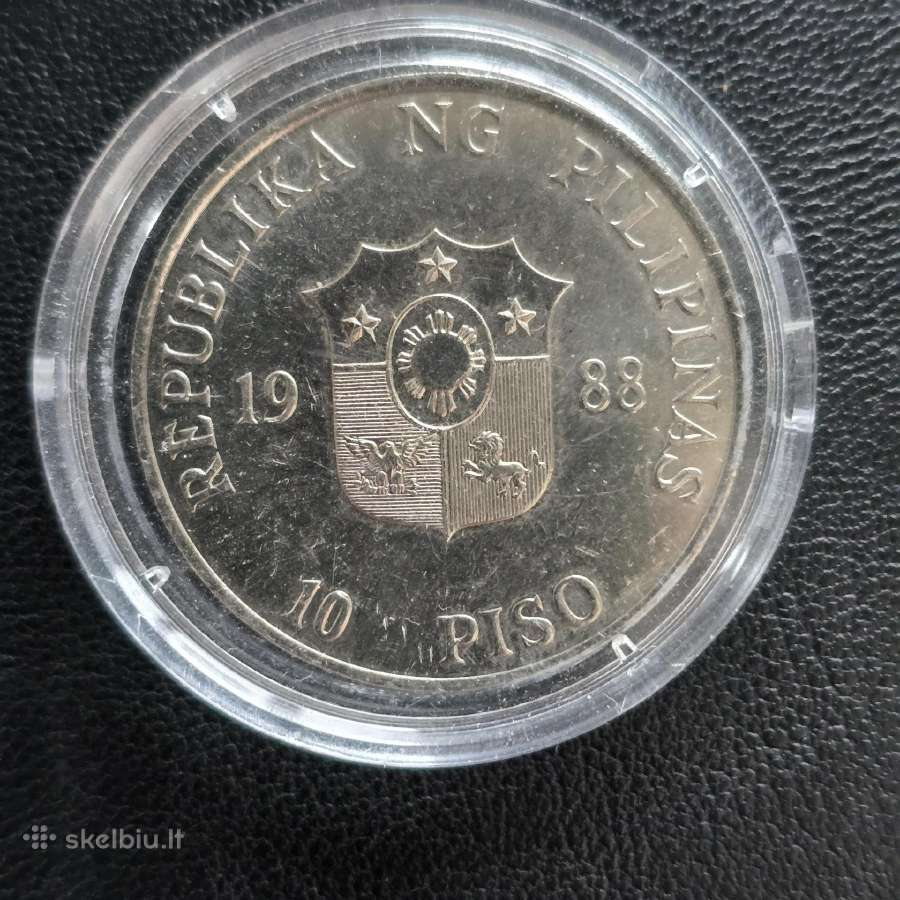Filipinai 1988 10 piso Ni progine - nuotraukos Nr. 2