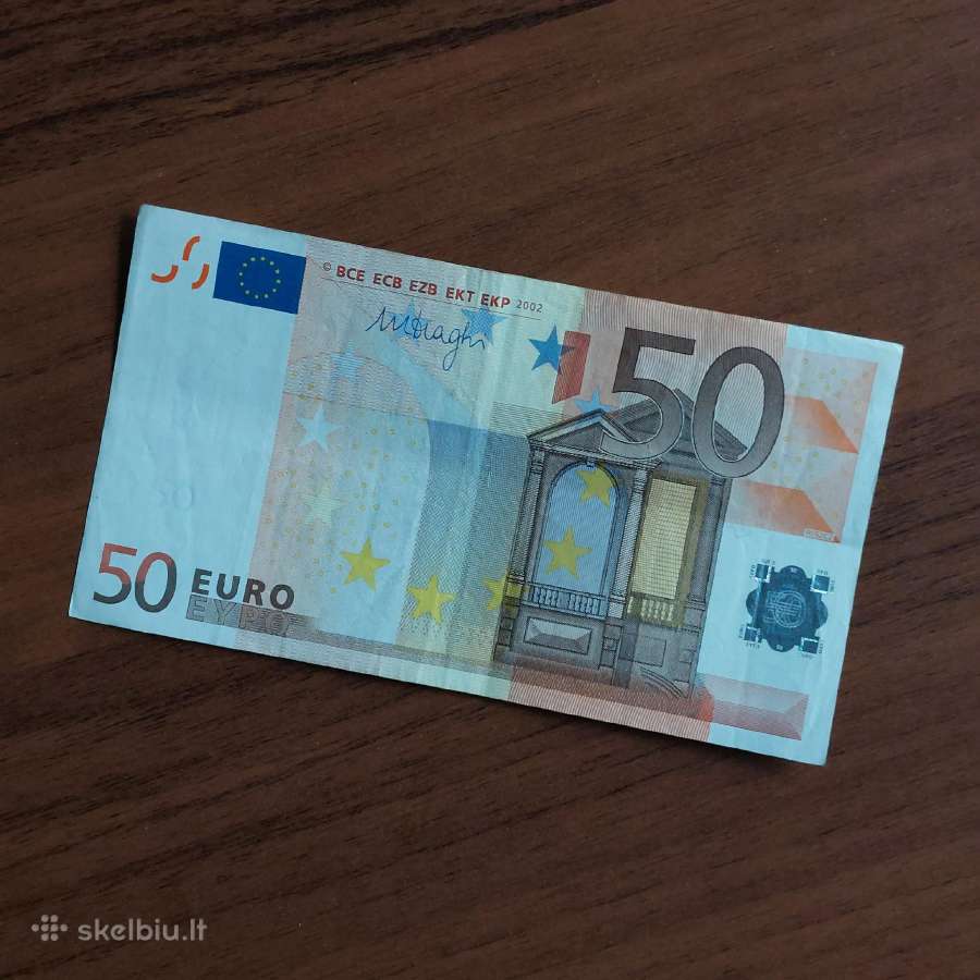 50 Euro 2002 ,E Prefix - Slovakia ( Rare , Rare )