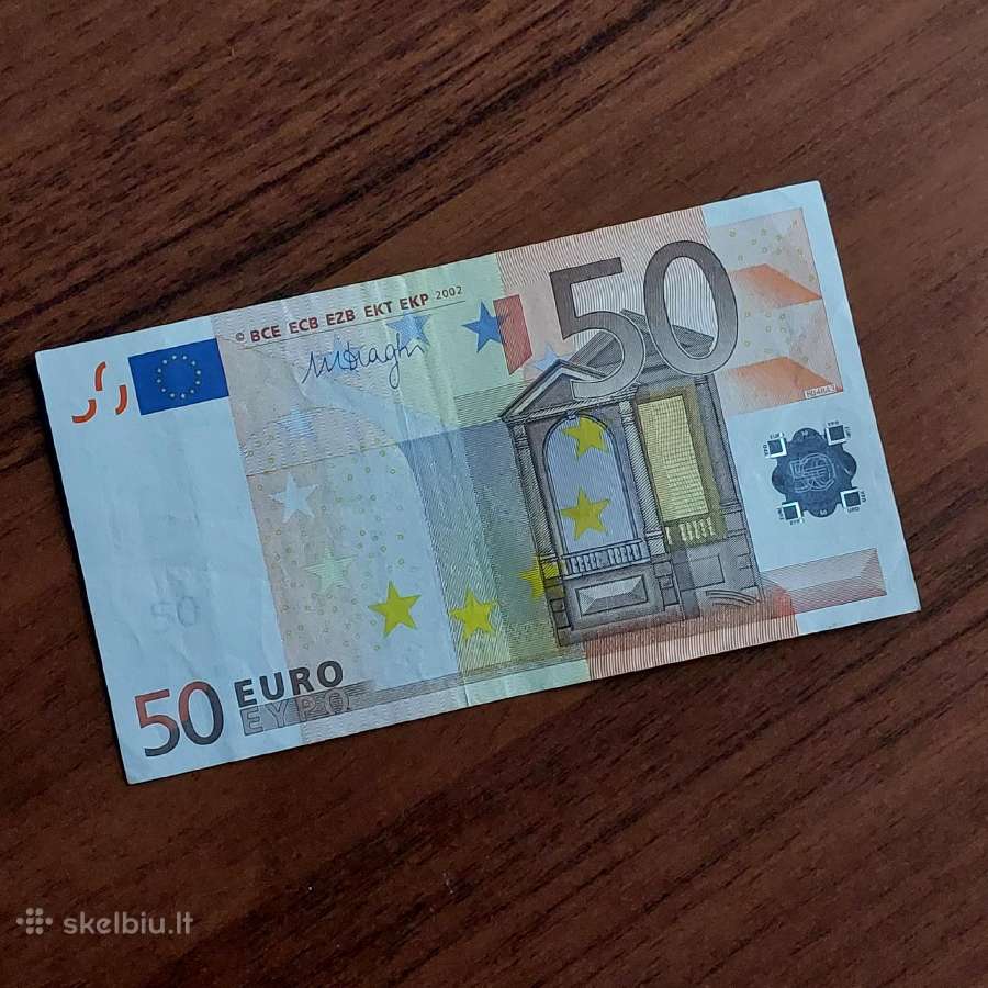 50 Euro 2002 ,P Prefix - Netherlands