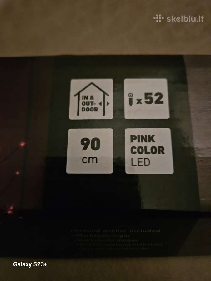 LED eglutė 90cm. Tinka tiek lauke tiek viduje - nuotraukos Nr. 4