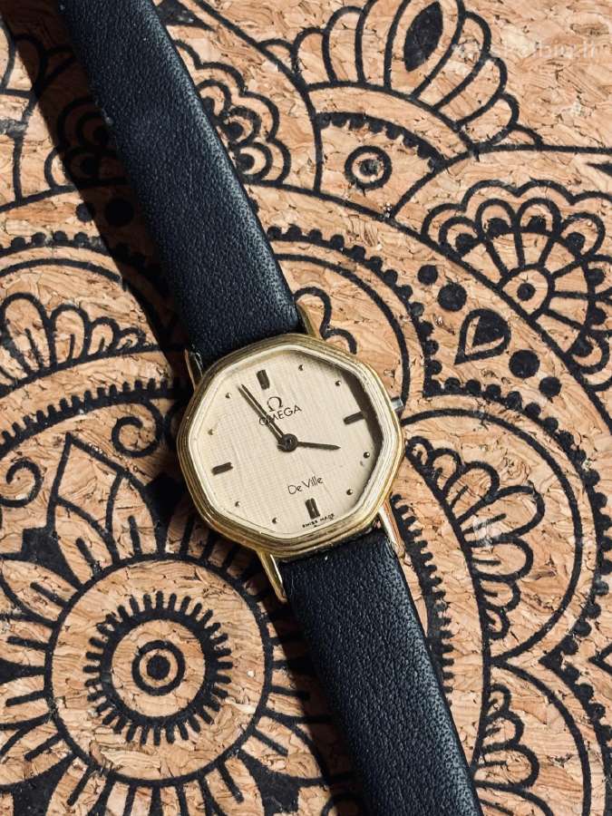 Elegantiškas Omega Devile laikrodis