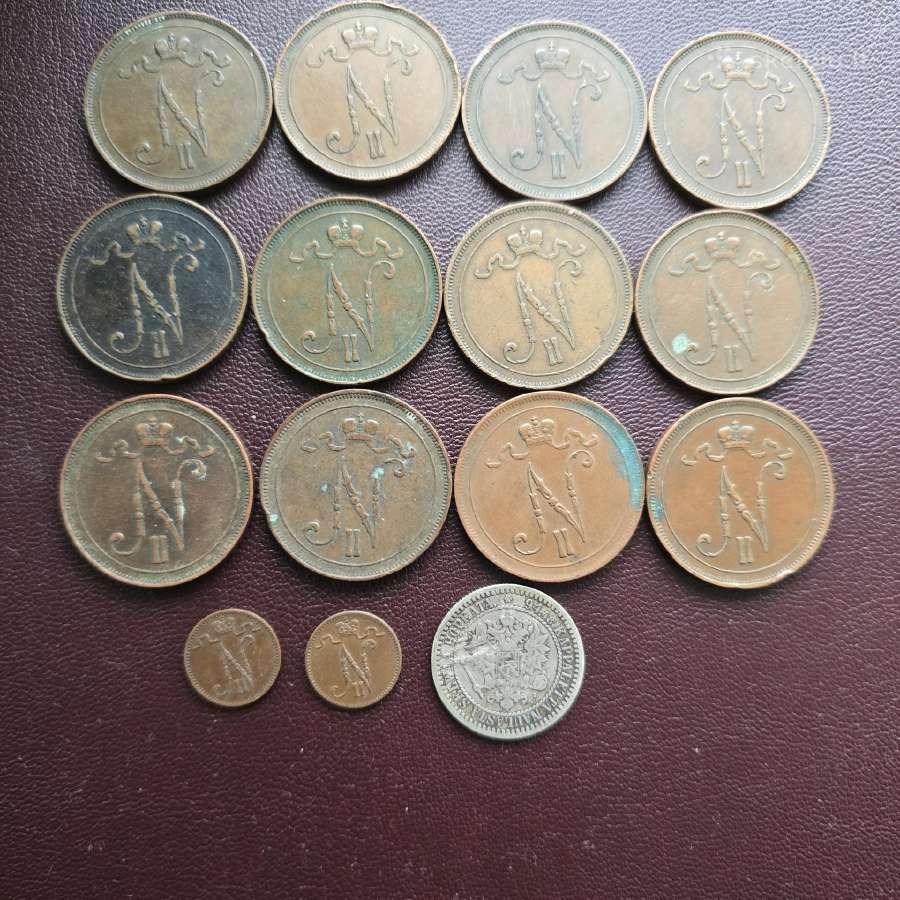 Suomija-rusija 1865-1916 1,10 pennia - nuotraukos Nr. 2
