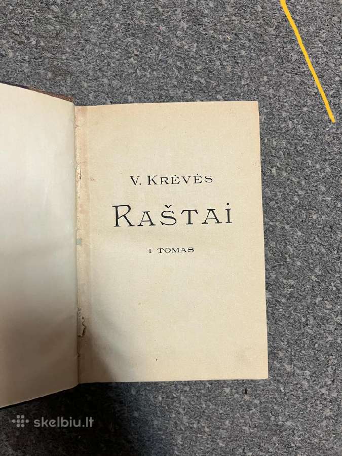 Vaižganto raštai (3-4);, (5-7);, V.krėvės Raštai; - nuotraukos Nr. 9