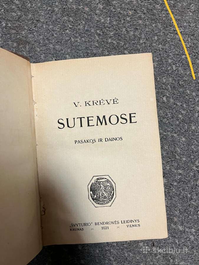 Vaižganto raštai (3-4);, (5-7);, V.krėvės Raštai; - nuotraukos Nr. 10