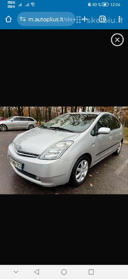Nuoma Lietuvoje Prius,auris,plus+ 120/150/165/185 - nuotraukos Nr. 15