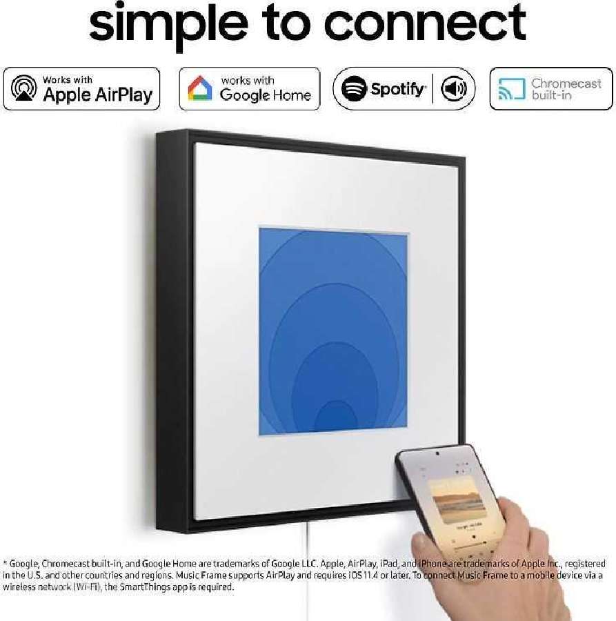 Samsung Dolby Atmos Hw- Ls60d Music Frame kolonėlė - nuotraukos Nr. 7