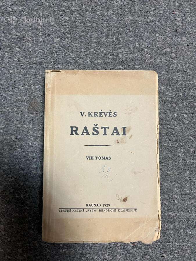 Vaižganto raštai (3-4);, (5-7);, V.krėvės Raštai; - nuotraukos Nr. 17