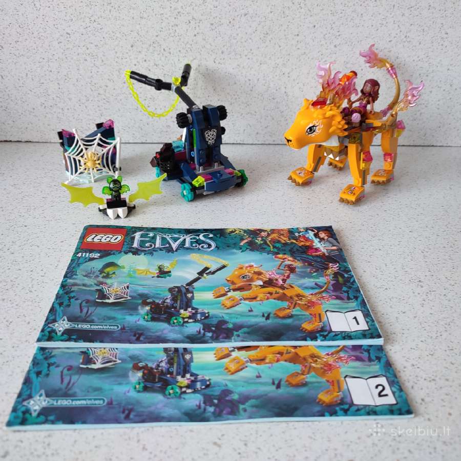 Lego Elves 41192 Azari Ugninio Liūto medžioklė
