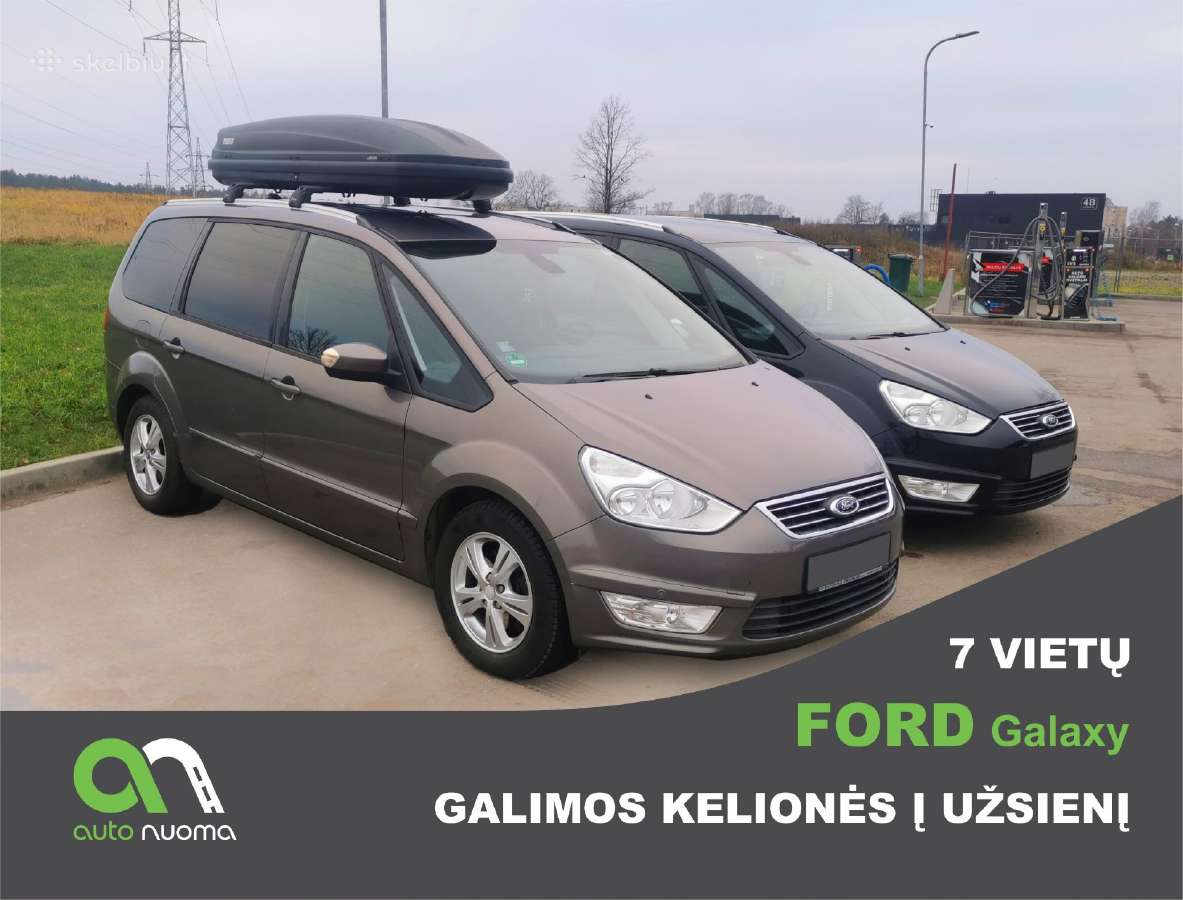 Automobilio nuoma 7 vietu