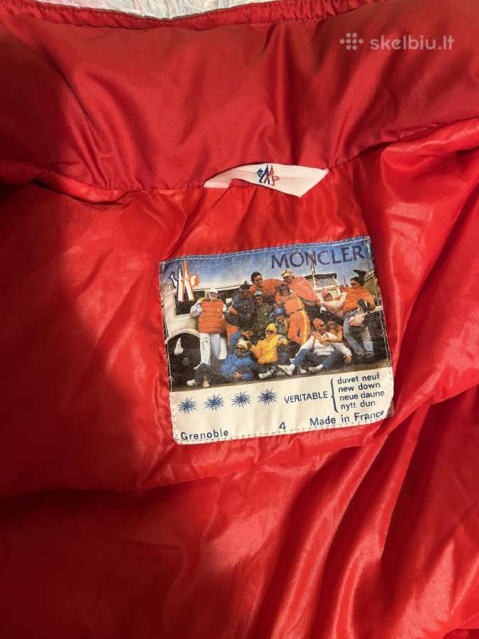 Vintažinė Moncler striukė - nuotraukos Nr. 5