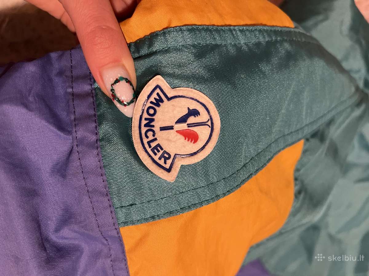 Vintažinė Moncler striukė - nuotraukos Nr. 7