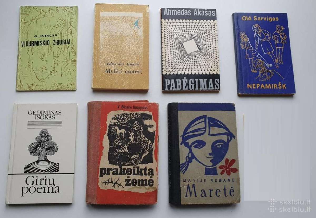 Grožinės literatūros knygos po 0,5 eur - nuotraukos Nr. 4