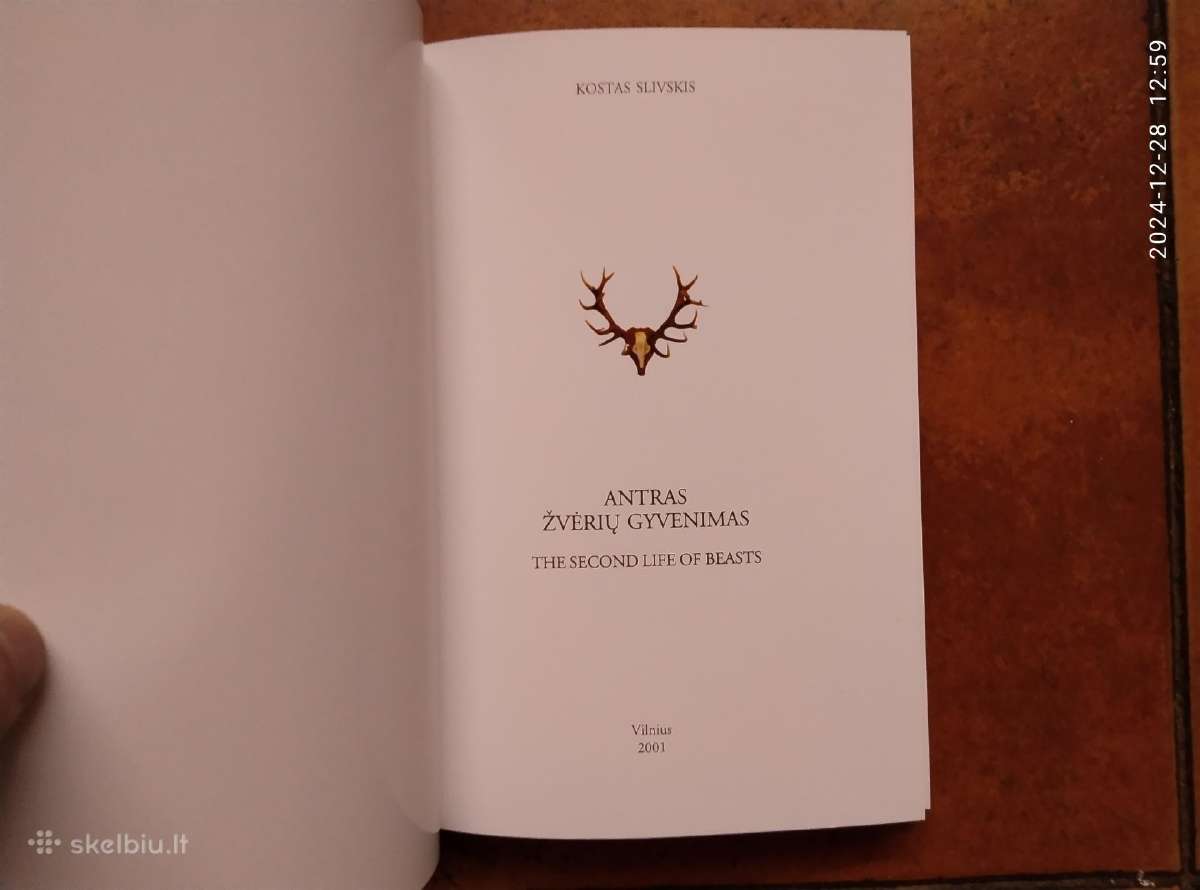 Kostas Slivskis "Antras žvėrių gyvenimas" 2001 m. - nuotraukos Nr. 3