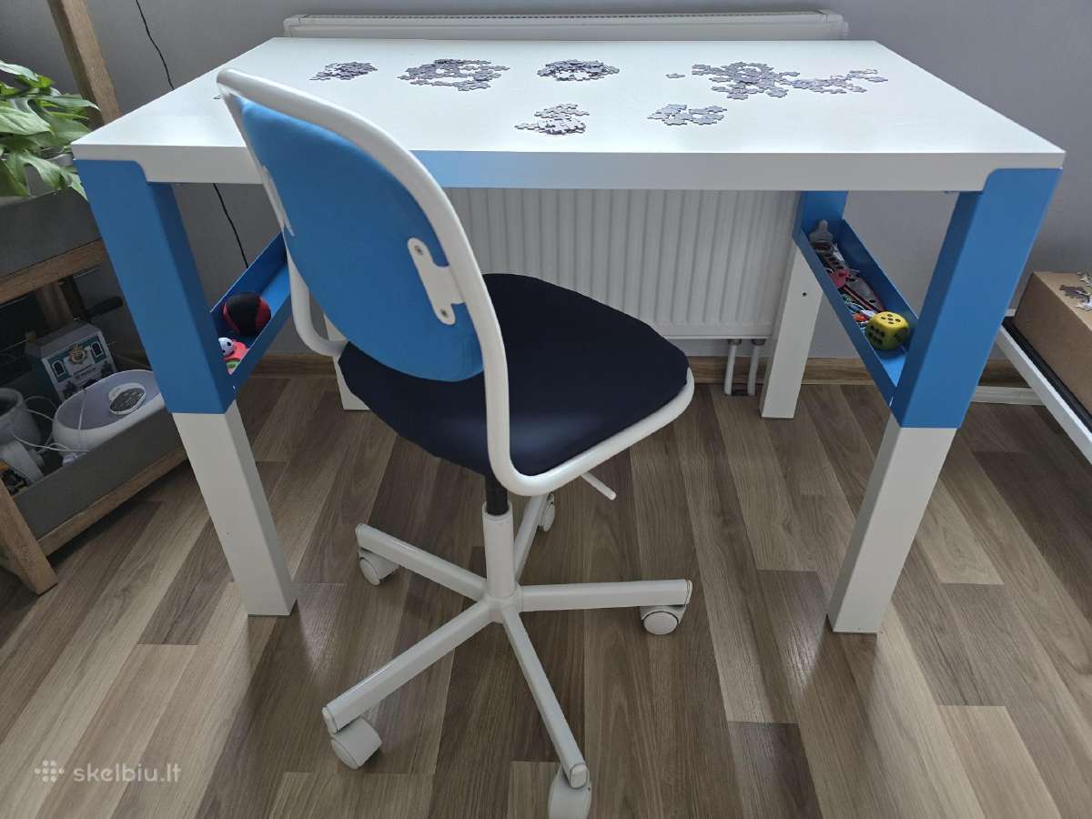 Ikea naudotas stalas ir kėdė