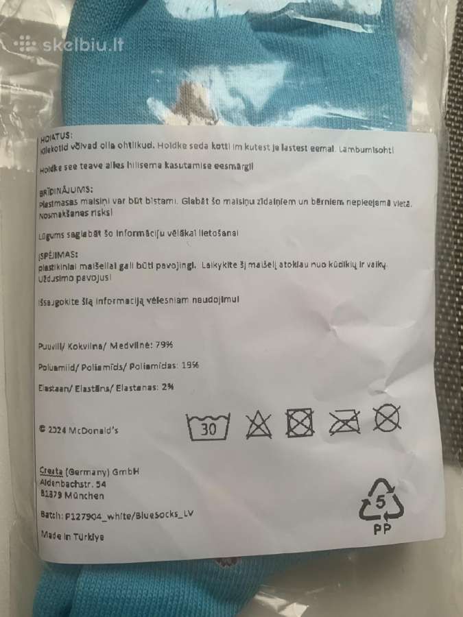 Naujos kalėdinės šventinės kojinės 38-42d - nuotraukos Nr. 2