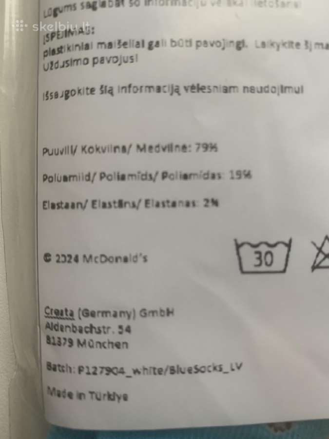 Naujos kalėdinės šventinės kojinės 38-42d - nuotraukos Nr. 3
