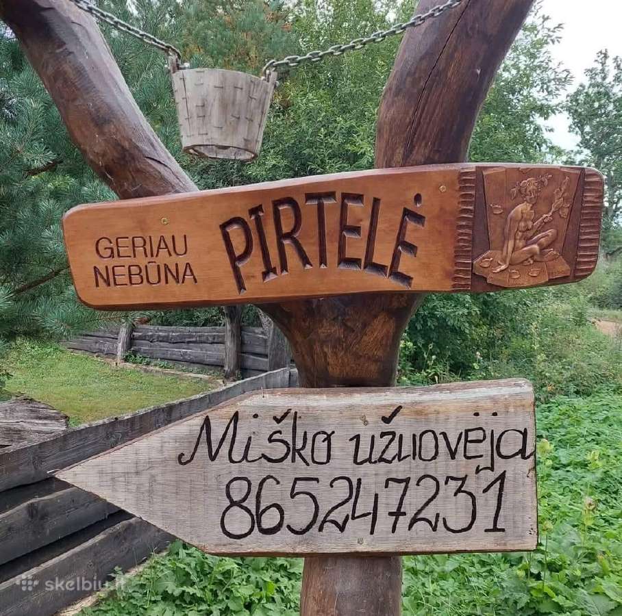 Miško Užuovėja/ Pirtis/ Kubilas/salė/miegamieji - nuotraukos Nr. 14