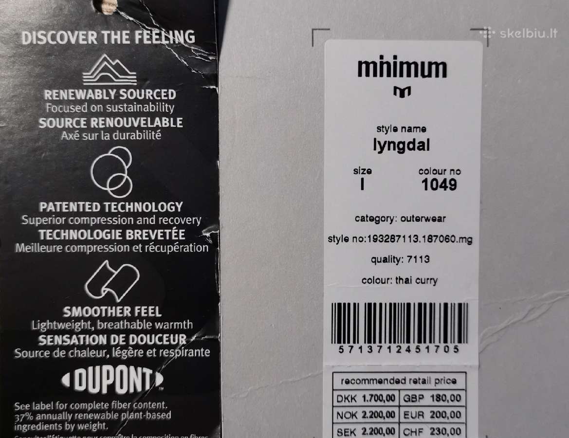 Nauja vyriška striukė Minimum Lyngdal - nuotraukos Nr. 9