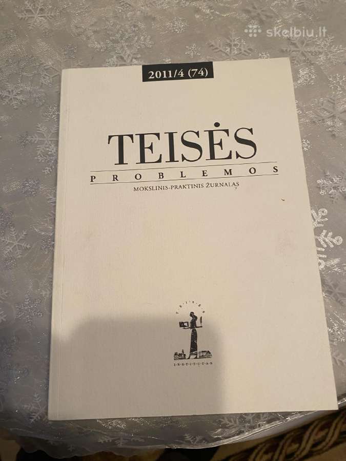 Parduodami žurnalai Teises problemos 1991-2011 m. - nuotraukos Nr. 2