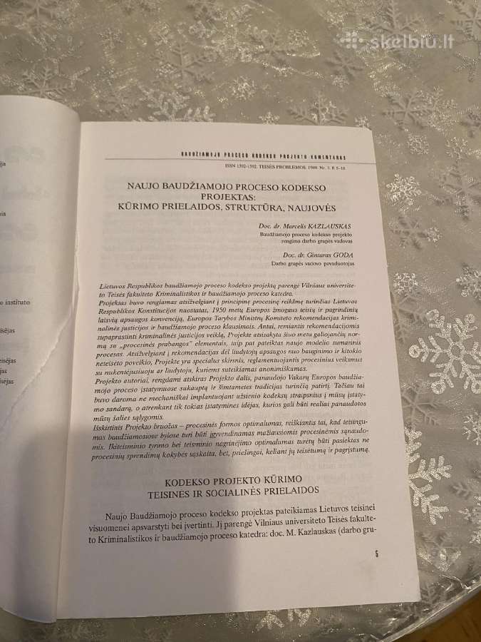 Parduodami žurnalai Teises problemos 1991-2011 m. - nuotraukos Nr. 5
