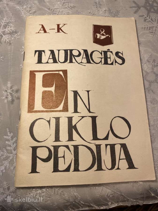 Parduodama Taurages enciklopedija ir kalendoriai