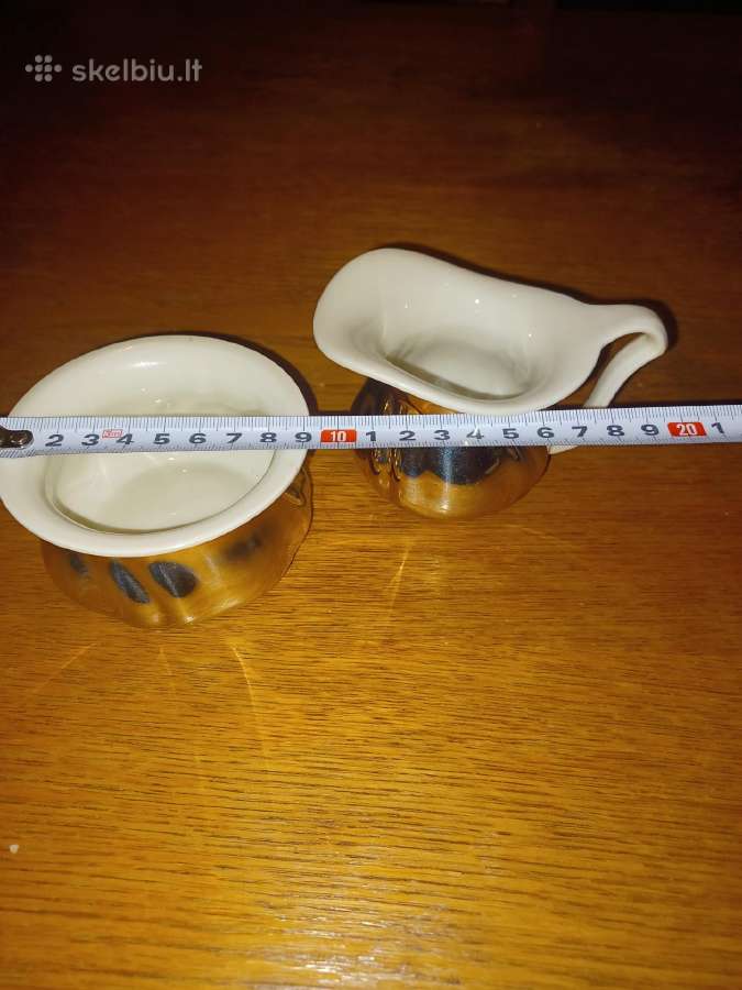 Hertel Jacob Porcelain Bavaria rinkinukas padažams - nuotraukos Nr. 4