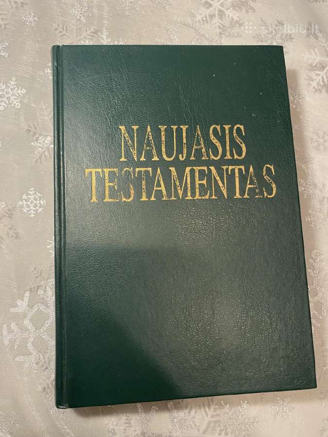 Parduodamas Naujasis Testamentas