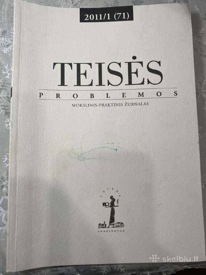 Parduodami žurnalai Teises problemos 1991-2011 m. - nuotraukos Nr. 6