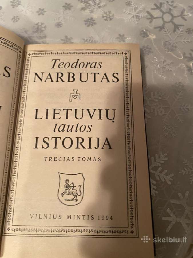 Parduodama knyga “Lietuviu tautos istorija - nuotraukos Nr. 2