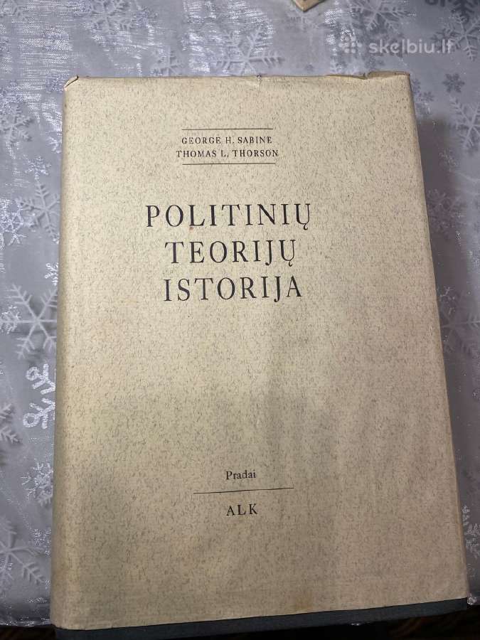 Parduodama knyga Politiniu teoriju istorija