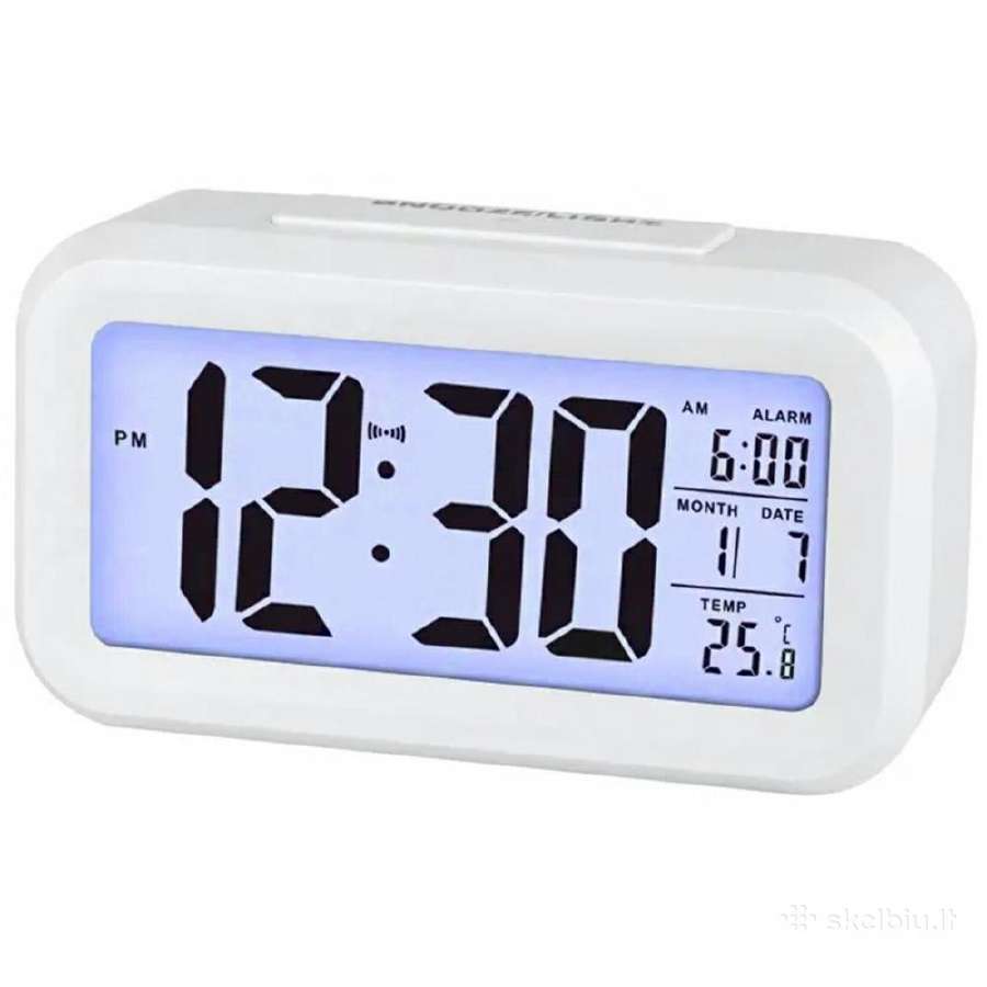 Laikrodis LCD Ekranu