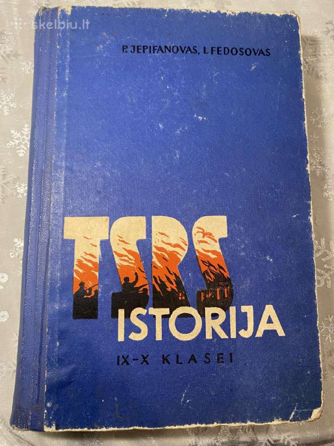 Parduodamos knygos TSRS istorija 9-10,10-11 klasei