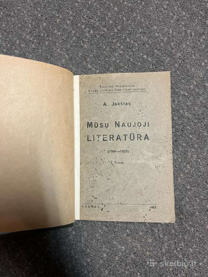 A.jakštas. Raštai. II Tomai.