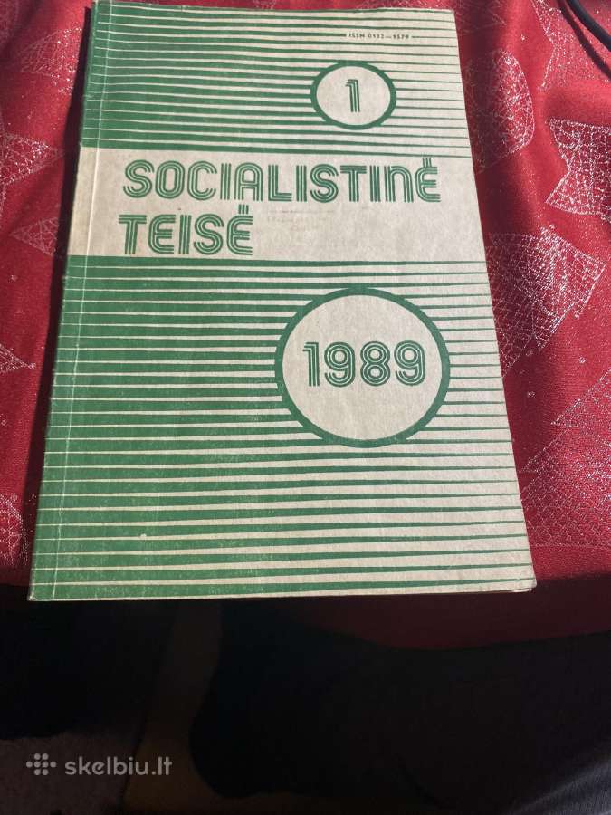 Parduodamas žurnalas Socialistine teise