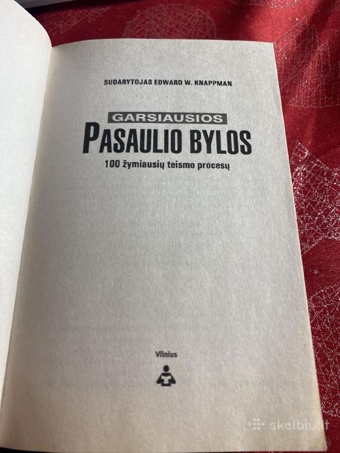 Parduodama knyga “Garsiausios pasaulio bylos - nuotraukos Nr. 2