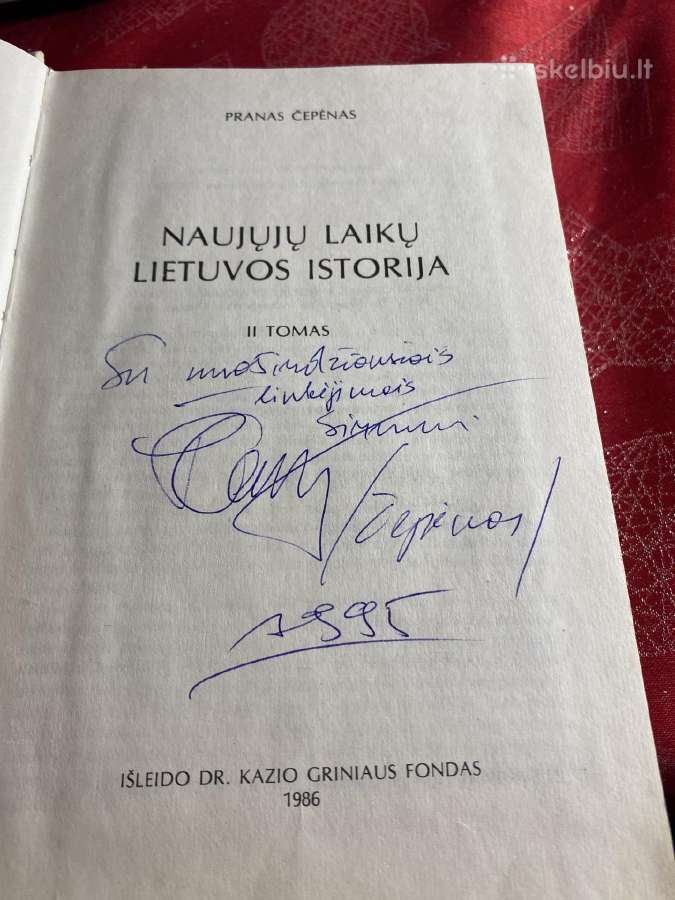 Parduidama knyga Nauju laiku Lietuvos istorija. - nuotraukos Nr. 2