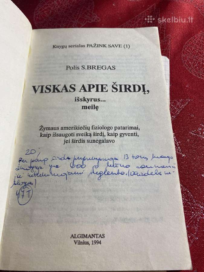 Parduodama knyga Viskas apie širdi - nuotraukos Nr. 2