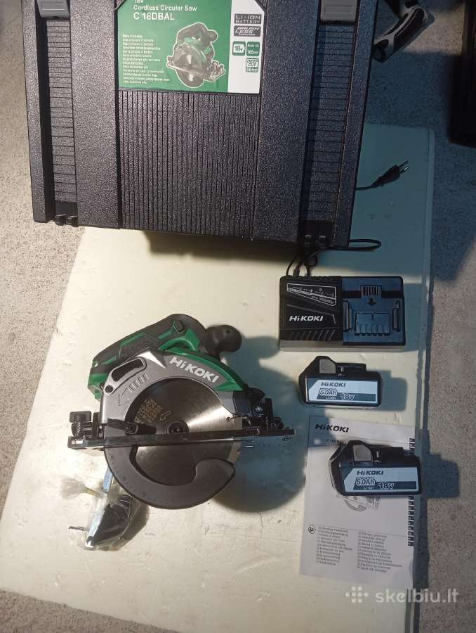 Hikoki(hitachi) 18v ir 36v irankiai - nuotraukos Nr. 2