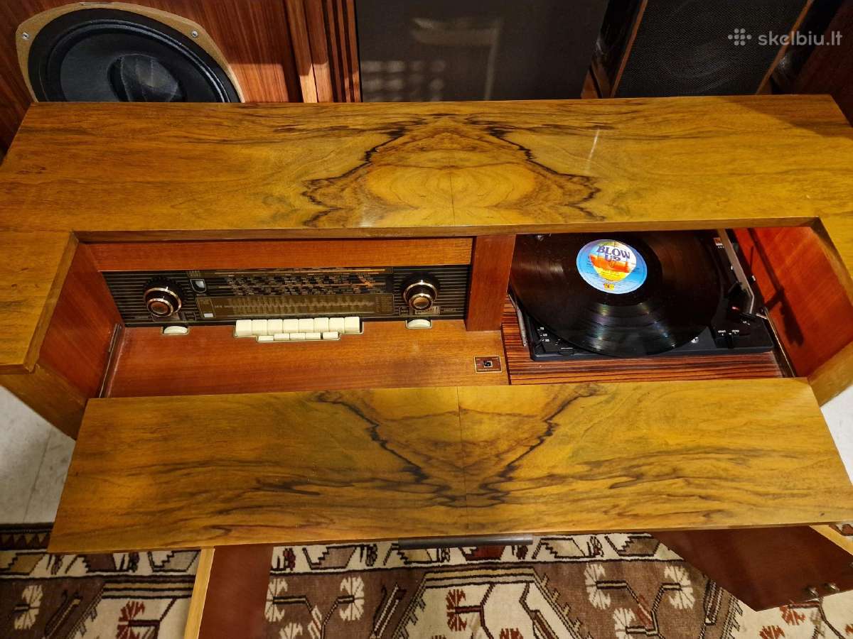 Vintažinė mid century Siemens radio konsolė Tr3 - nuotraukos Nr. 2